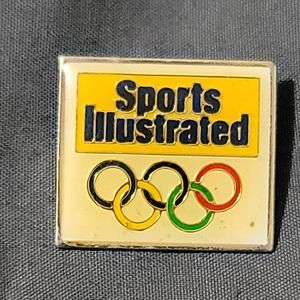Vtg Sports Illustrated Olympics Lapel Pin